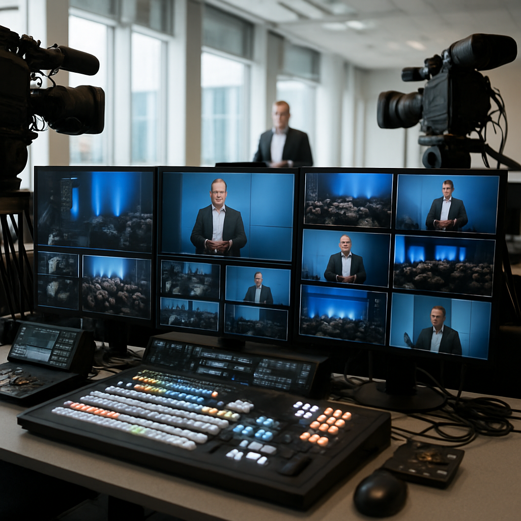 Live event production setup